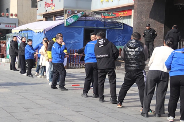 力拔山“河”，“绳”采飞扬！力博重工元旦趣味拔河赛圆满落幕！